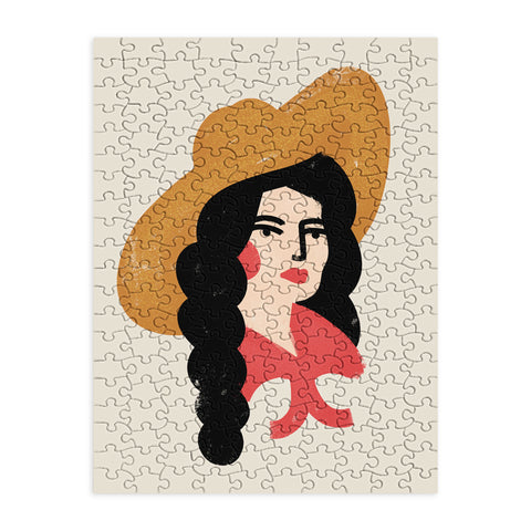 Nick Quintero Abstract Cowgirl Puzzle