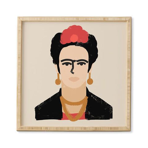 Nick Quintero Abstract Frida Framed Wall Art