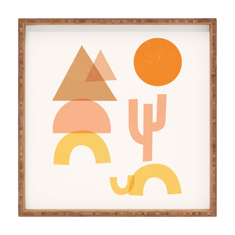 Nick Quintero Desert Shapes Square Tray