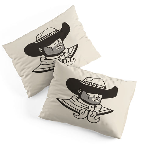 Nick Quintero Faceless Cowboy Pillow Shams