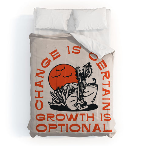 Nick Quintero Growth is Optional Comforter