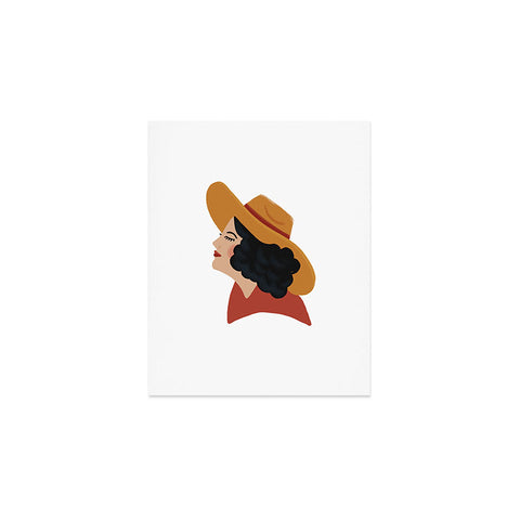 Nick Quintero Sad Cowgirl Art Print