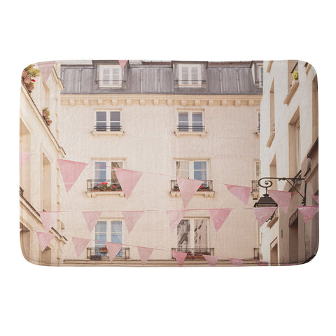 Ninasclicks Pink Paris Paris travel photography Memory Foam Bath Mat