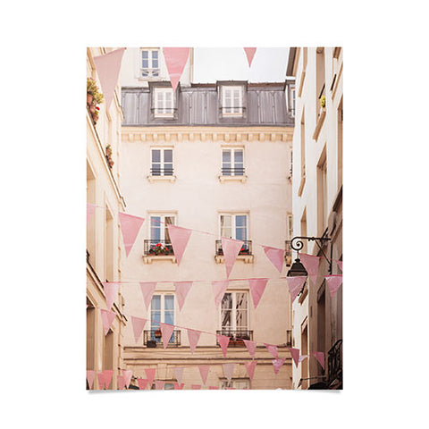 Ninasclicks Pink Paris Paris travel photography Poster