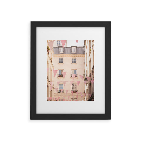 Ninasclicks Pink Paris Paris travel photography Framed Art Print