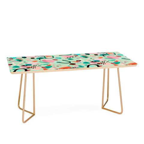Ninola Design Abstract geo shapes Spring Coffee Table