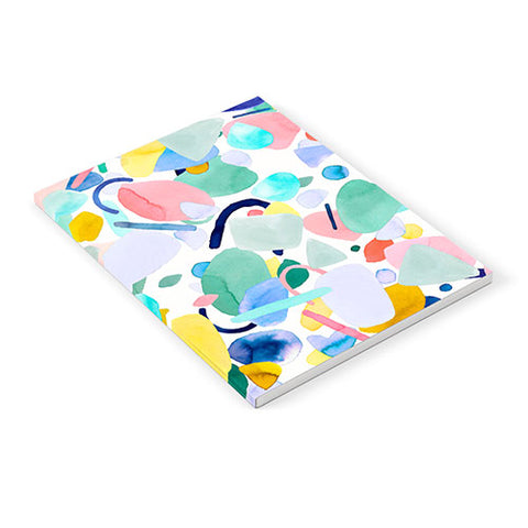 Ninola Design Abstract geometry dream Multicolored Notebook