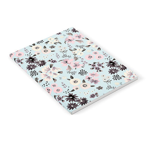 Ninola Design Artful little flowers Pastel Notebook