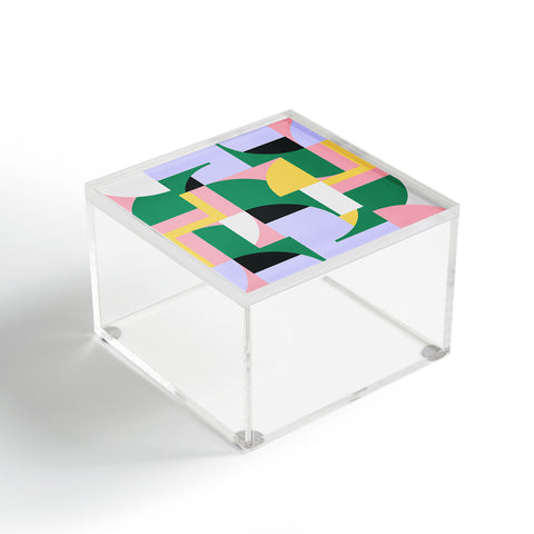 Ninola Design Bauhaus Shapes Spring Acrylic Box
