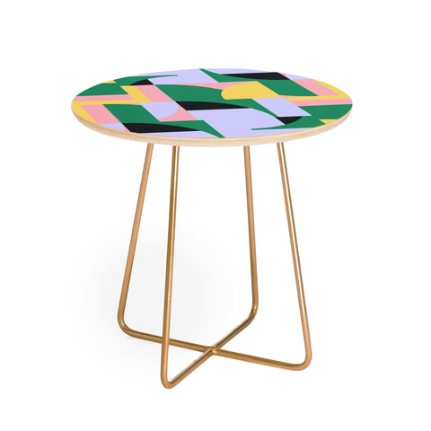 Ninola Design Bauhaus Shapes Spring Round Side Table