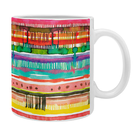 Ninola Design Boho Watercolor Tribal Coffee Mug