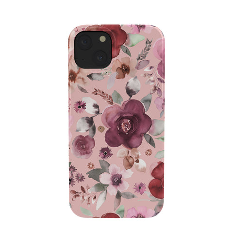 Ninola Design Bountiful bouquet Pink Romance Phone Case