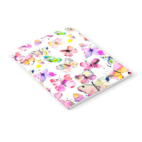 Ninola Design Butterflies watercolor gradation Notebook