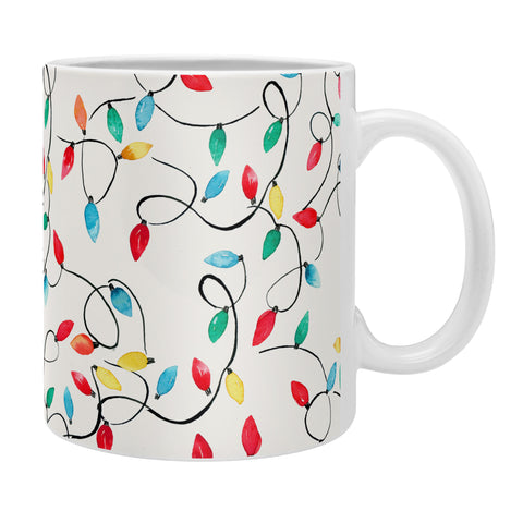 Ninola Design Christmas lights Coffee Mug
