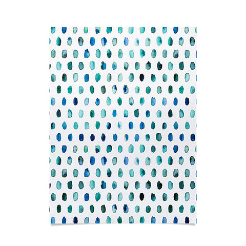 Ninola Design Color palette blue Poster