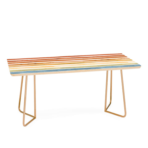Ninola Design Desert sunset stripes Coffee Table