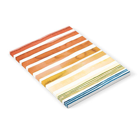 Ninola Design Desert sunset stripes Notebook