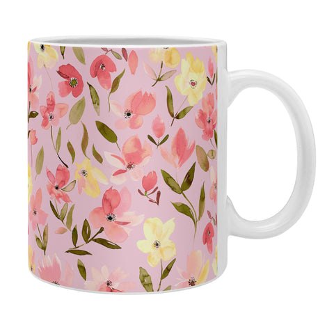 Ninola Design Fresh flowers Pink Coffee Mug