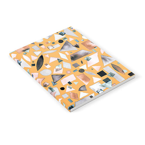 Ninola Design Geometric pieces Mustard Notebook