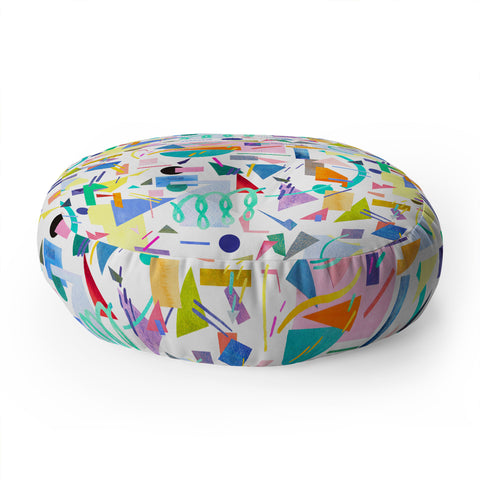Ninola Design Geometric pop Floor Pillow Round