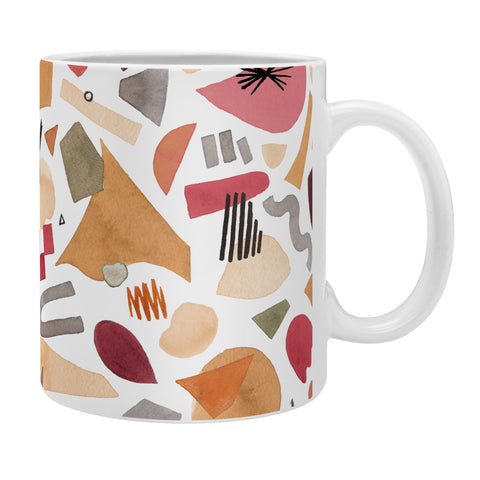 Ninola Design Geometric shapes Warm sun Coffee Mug