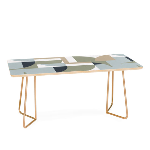 Ninola Design Geometric Surf Sand Coffee Table