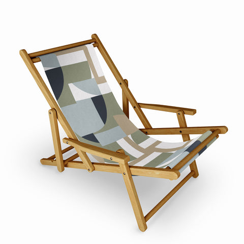 Ninola Design Geometric Surf Sand Sling Chair