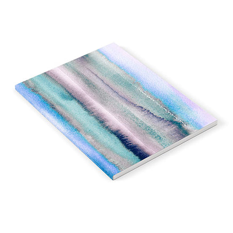 Ninola Design Gradient landscape watercolor blue Notebook