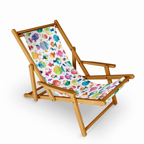 Ninola Design Happy colorful fishes Sling Chair