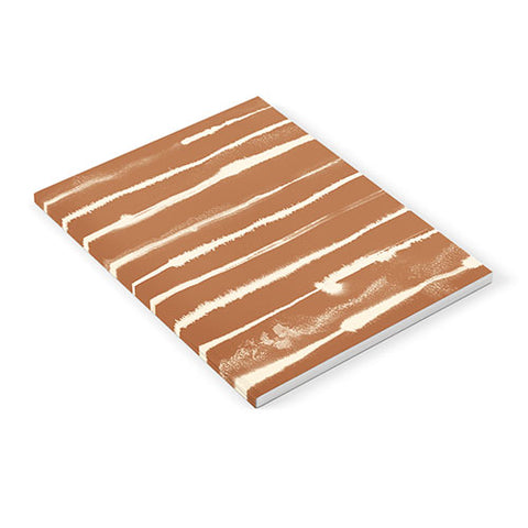 Ninola Design Ink stripes terracota Notebook