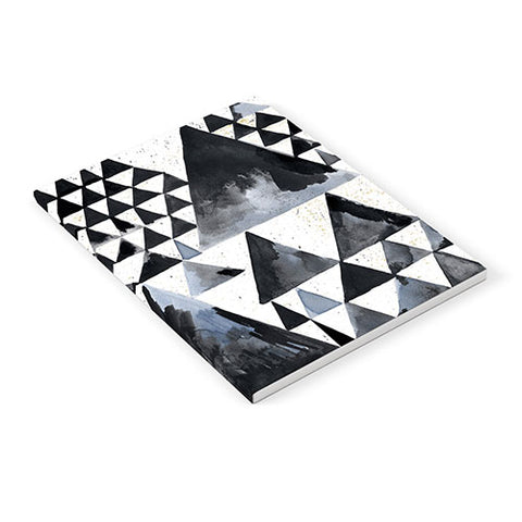 Ninola Design Japandi Geometric Triangles Notebook