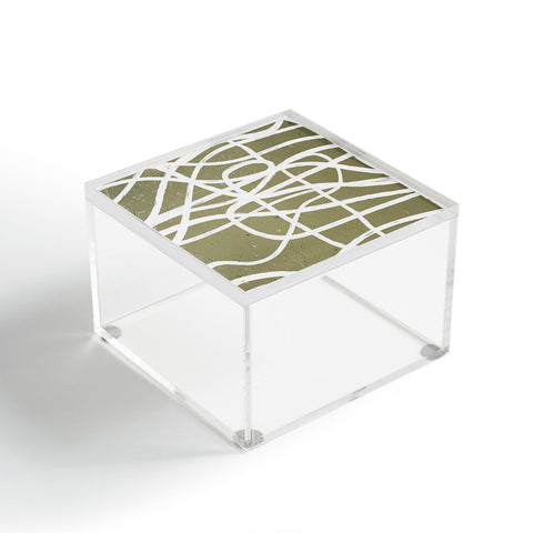 Ninola Design Japandi Minimal Marker Beige Acrylic Box