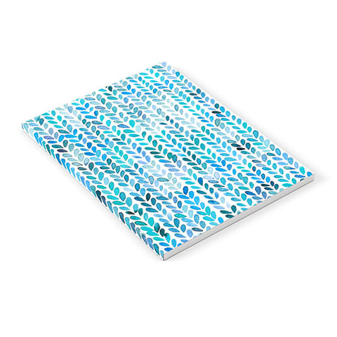 Ninola Design Knit texture Blue Notebook