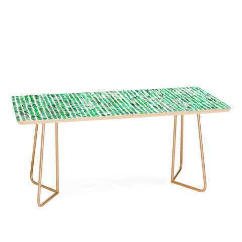 Ninola Design Knitting texture Green Coffee Table