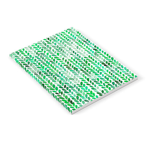 Ninola Design Knitting texture Green Notebook