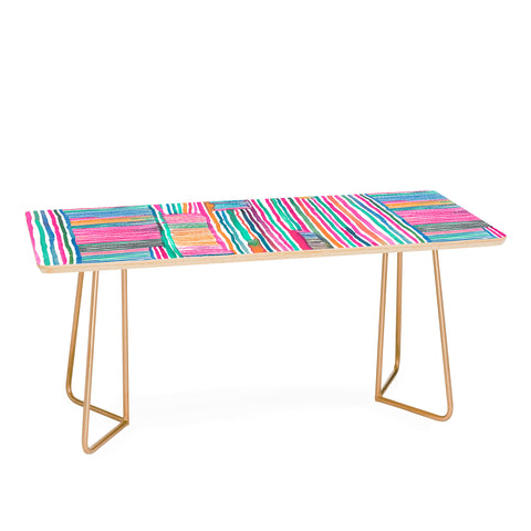 Ninola Design Linear meditation pink Coffee Table