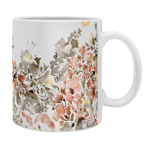 Ninola Design Magic summery flowers Terracota Coffee Mug