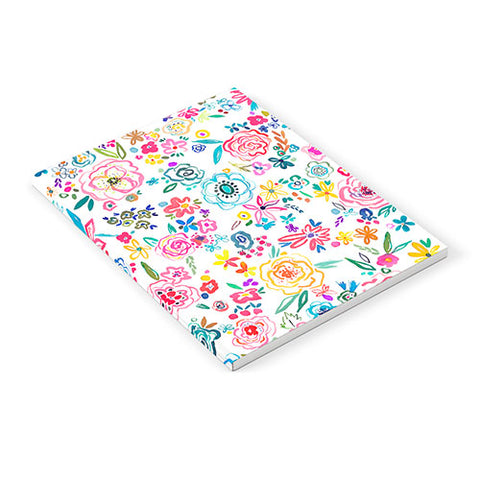 Ninola Design Matisse scribble flowers Multicolored Notebook
