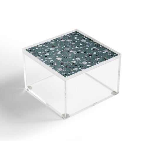 Ninola Design Mineral terrazzo green Acrylic Box