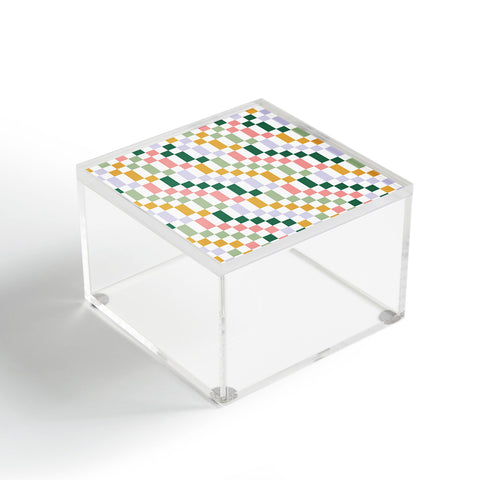 Ninola Design Nostalgic Squares Summer Acrylic Box