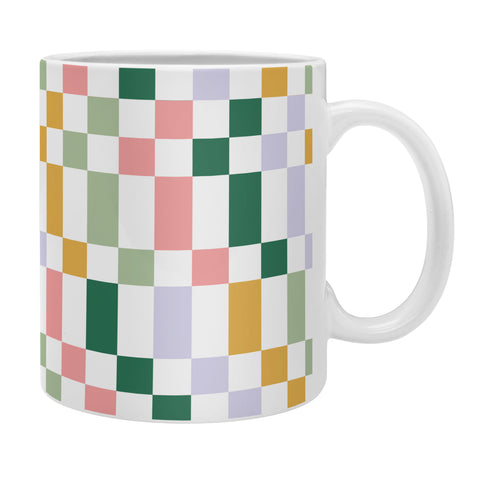 Ninola Design Nostalgic Squares Summer Coffee Mug