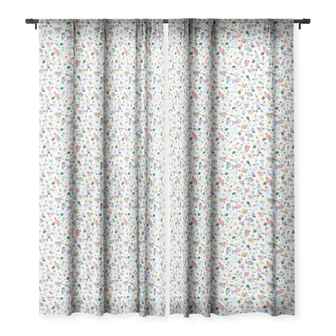 Ninola Design Organic bold shapes Sheer Window Curtain