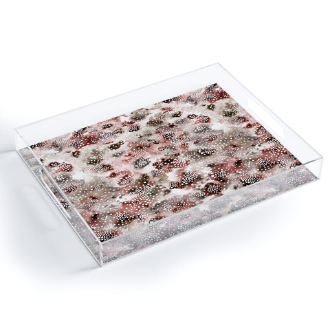 Ninola Design Organic texture Terracota Acrylic Tray