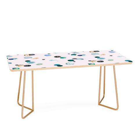 Ninola Design Polka dots blue Coffee Table