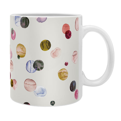 Ninola Design Polka dots watercolor Coffee Mug