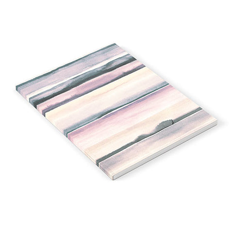 Ninola Design Relaxing Stripes Mineral Lilac Notebook
