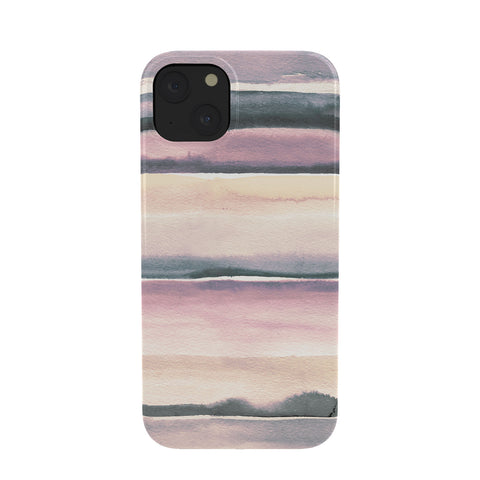 Ninola Design Relaxing Stripes Mineral Lilac Phone Case