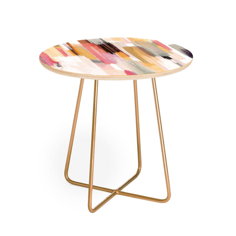Ninola Design Rustic texture Warm Round Side Table
