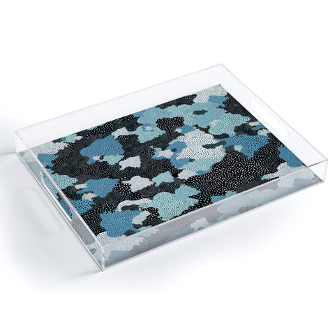 Ninola Design Sea foam Blue Acrylic Tray