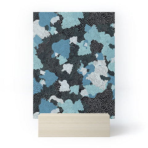 Ninola Design Sea foam Blue Mini Art Print
